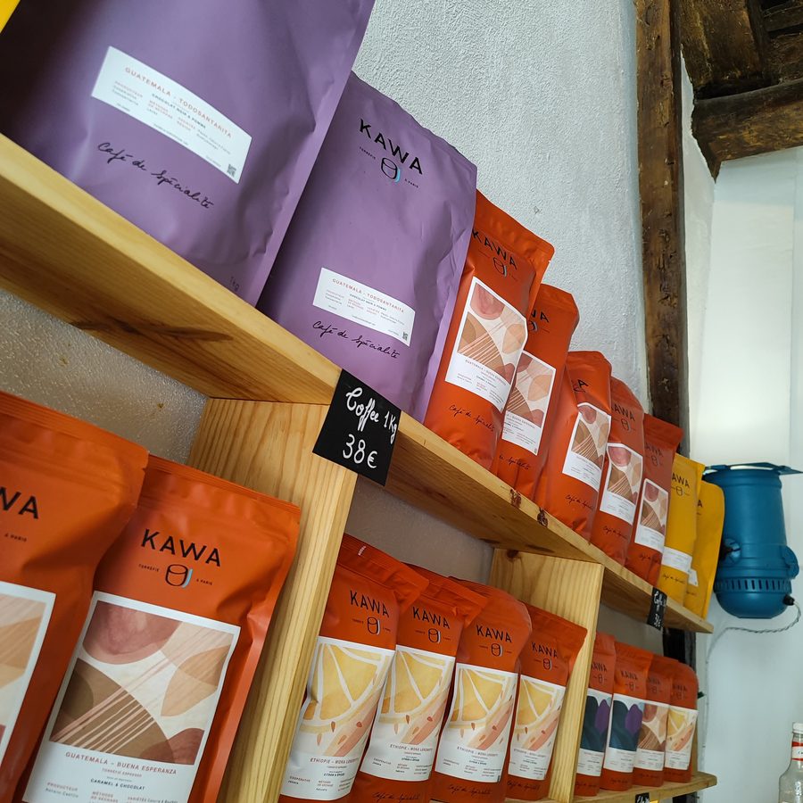 Single-origin coffee bean bags
